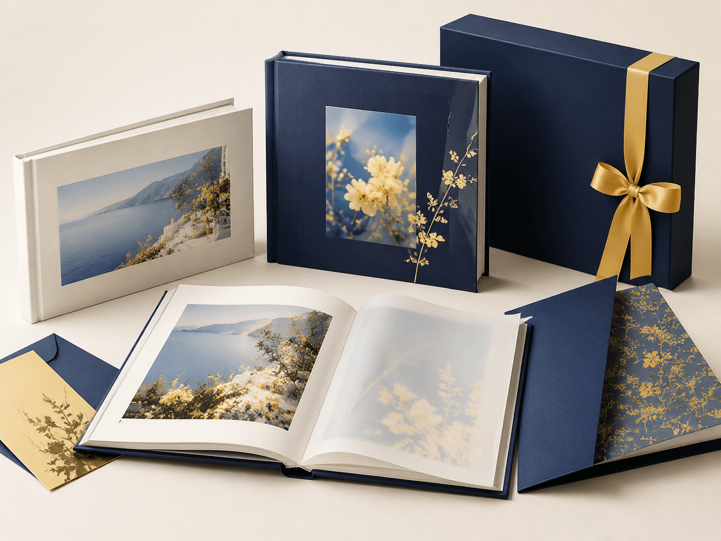 Couverture de lookbook, papier et matériaux de personnalisation