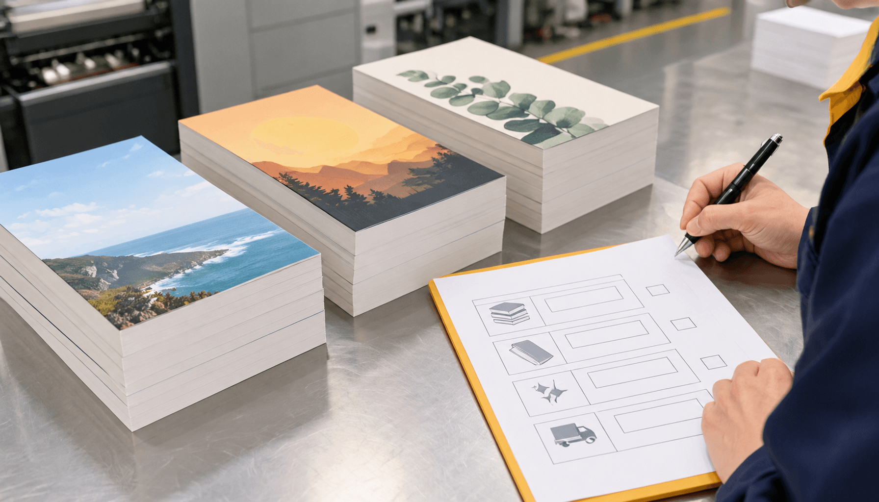 Short-run book printing and binding checklist for small batch paperback printing