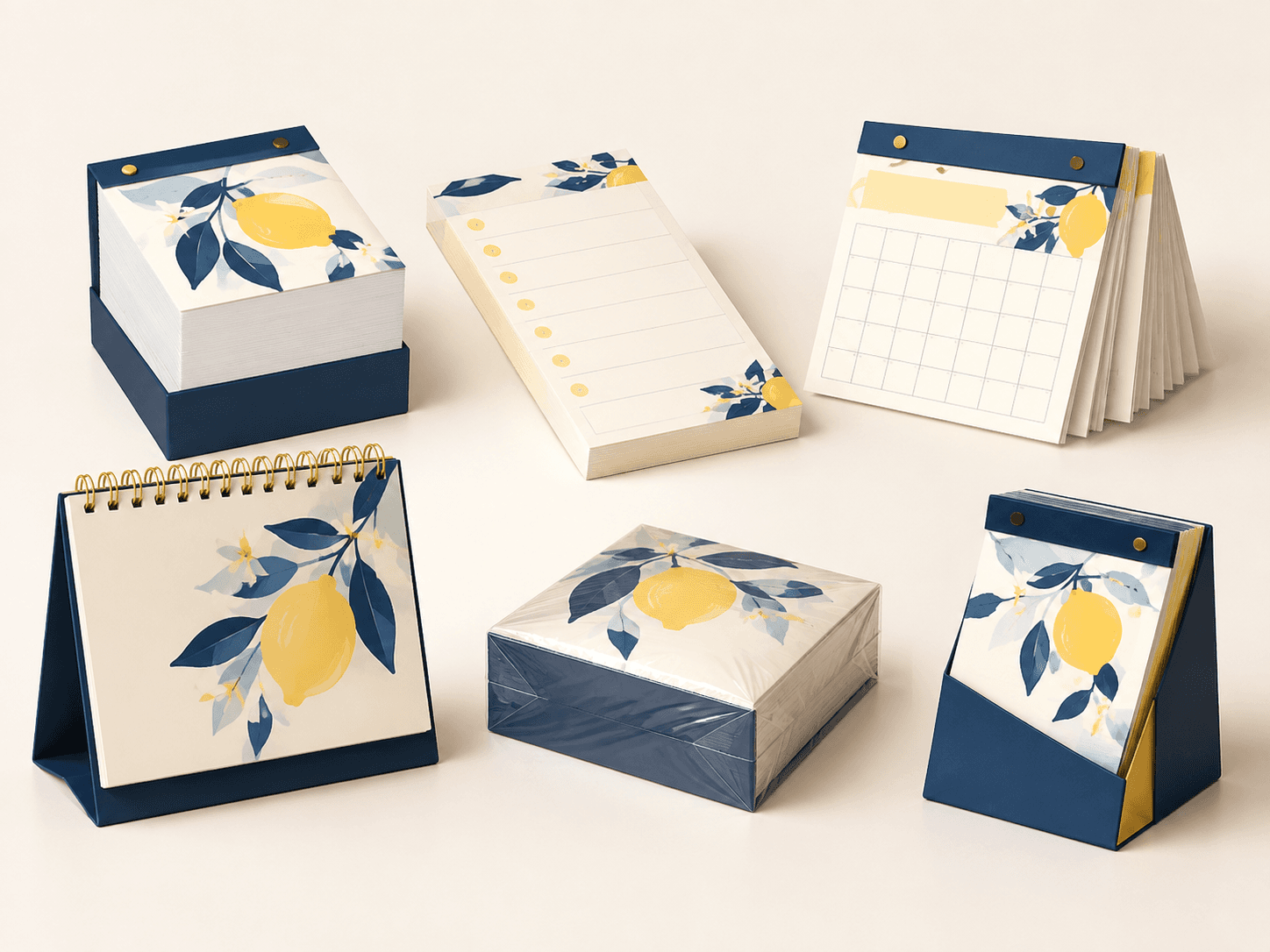 Configurations et options de finition du calendrier détachable