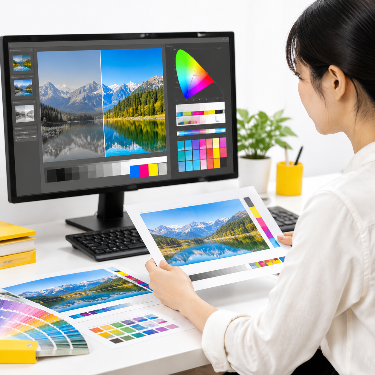 ملفات تعريف الصور والتحويل إلى CMYK وقرارات النقطة السوداء