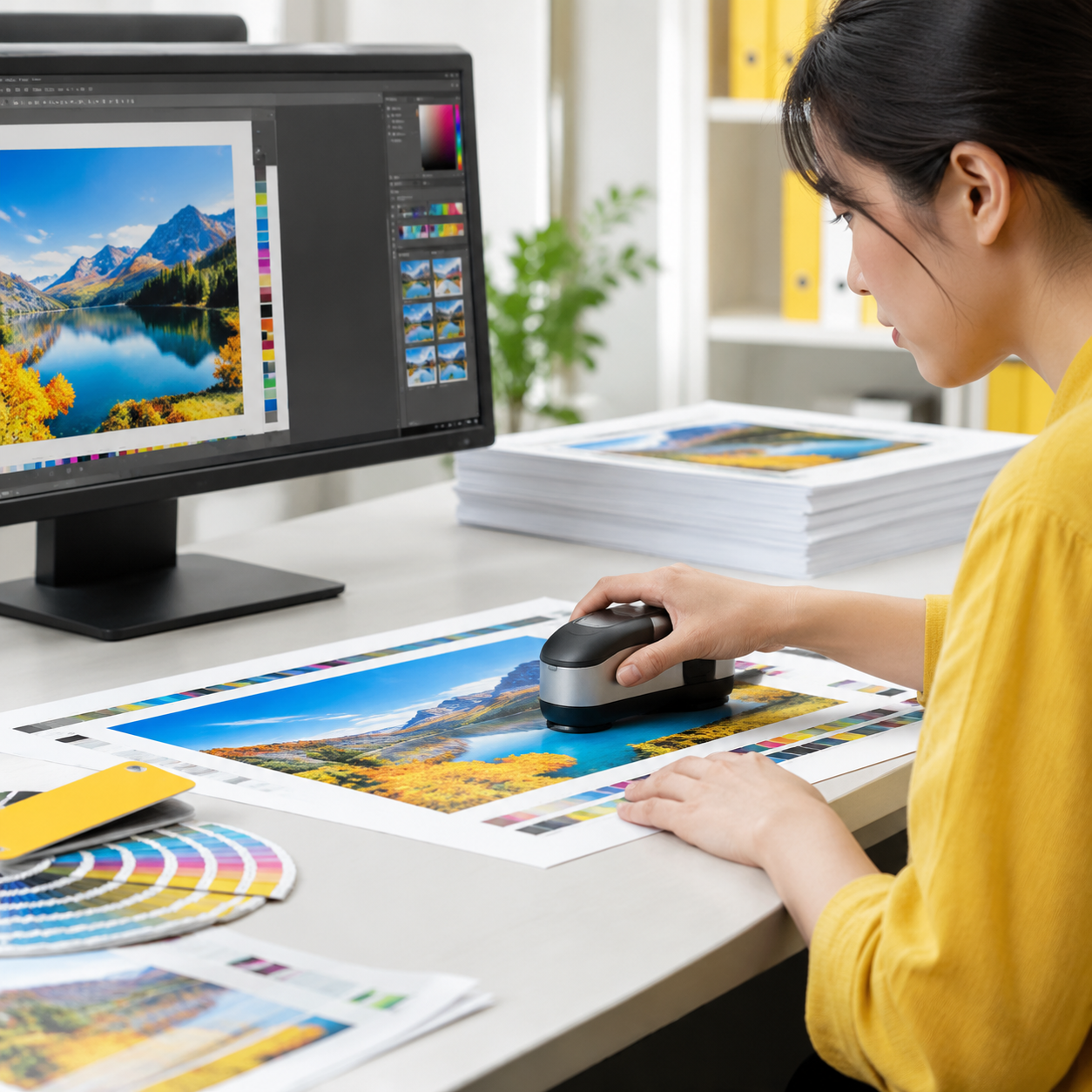 Prepare images and pages for color-critical printing